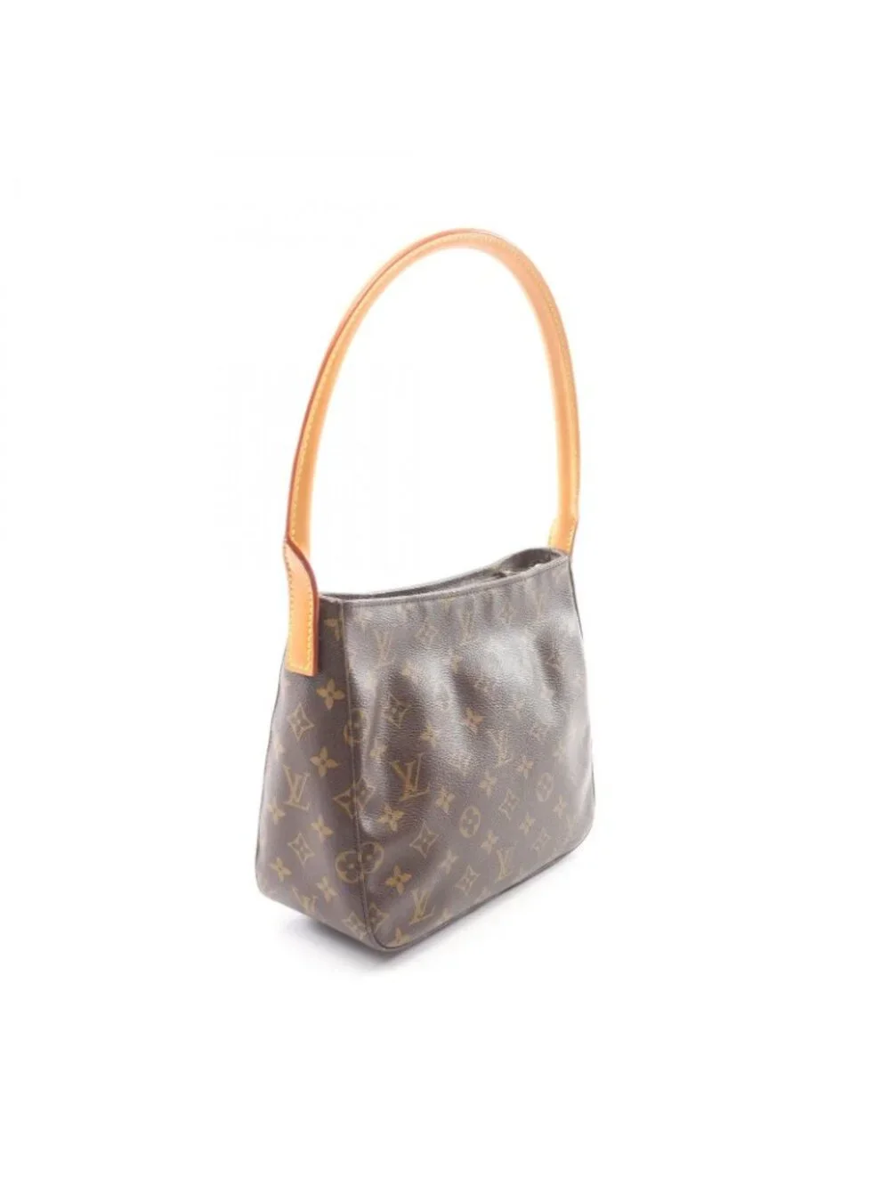 Louis Vuitton Shoulder Bag Looping MM Canvas Leather